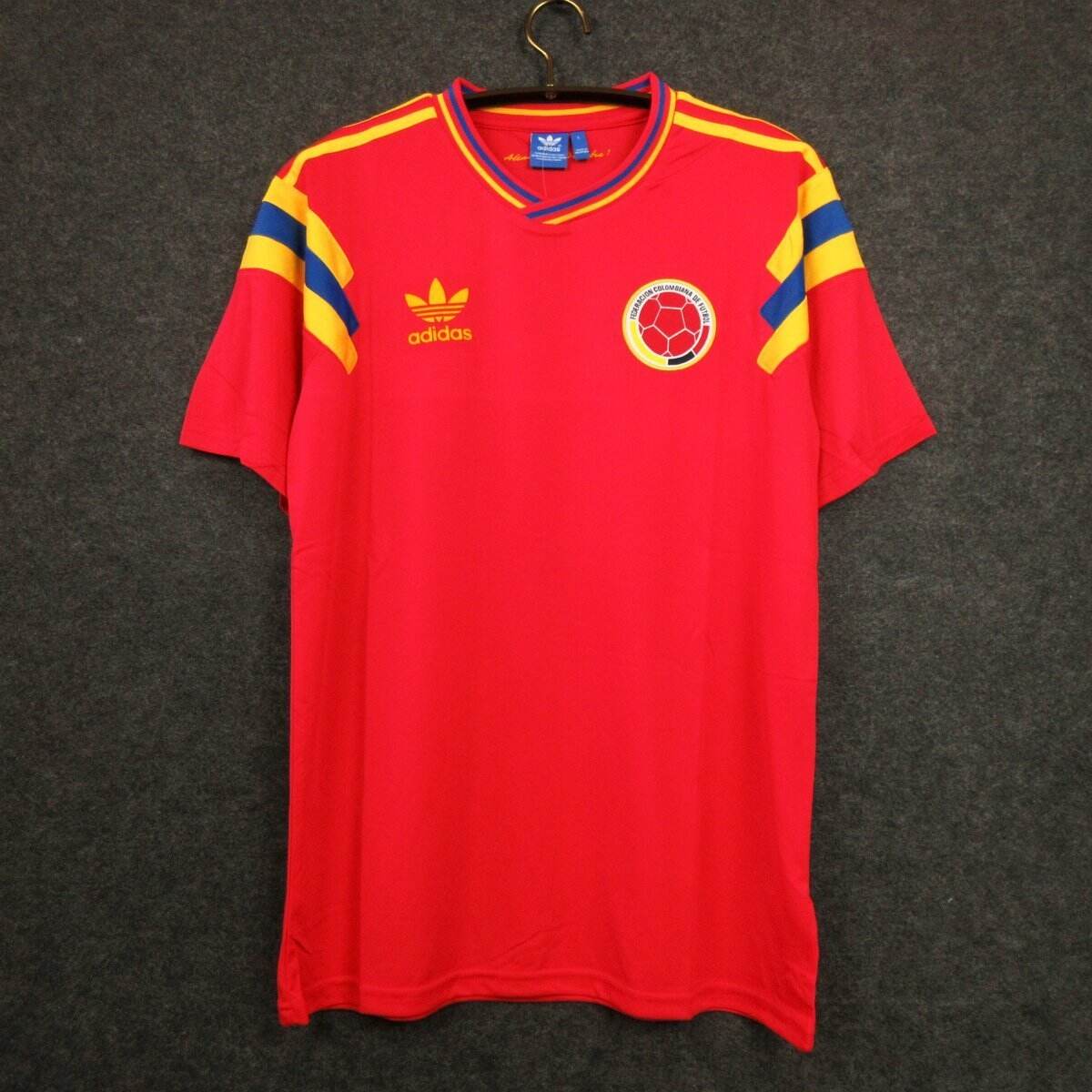 Cheap 1990 Colombia away retro kit