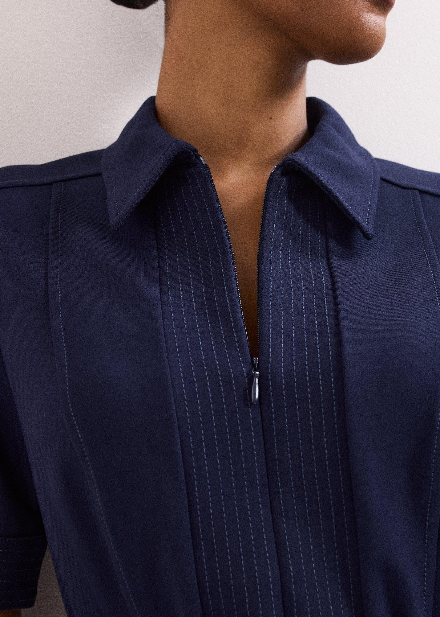 Tabitha Ponte Zip Jumpsuit