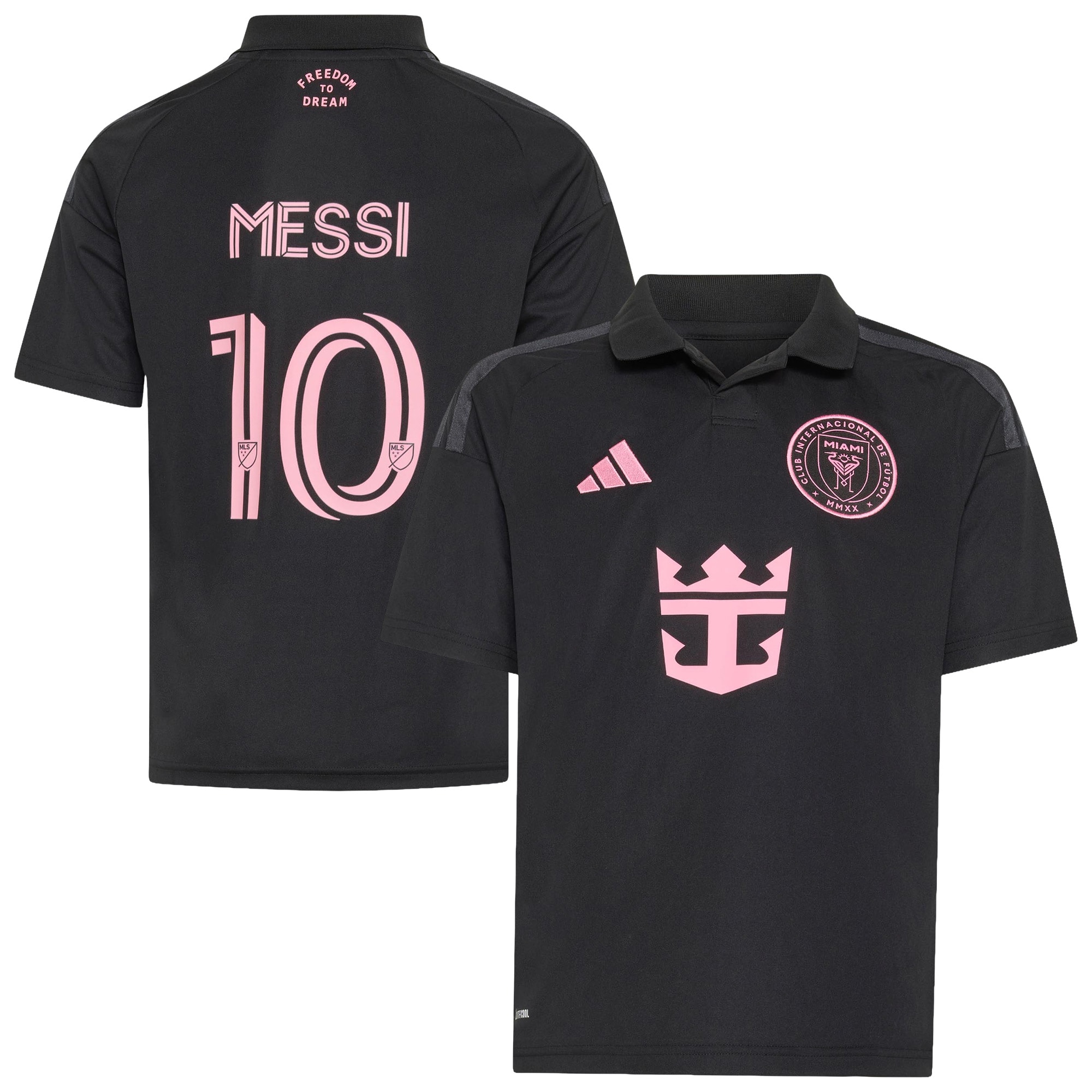 [SJH] Lionel Messi #10 Inter Miami CF Youth 2026 Presagio Replica Jersey - Black