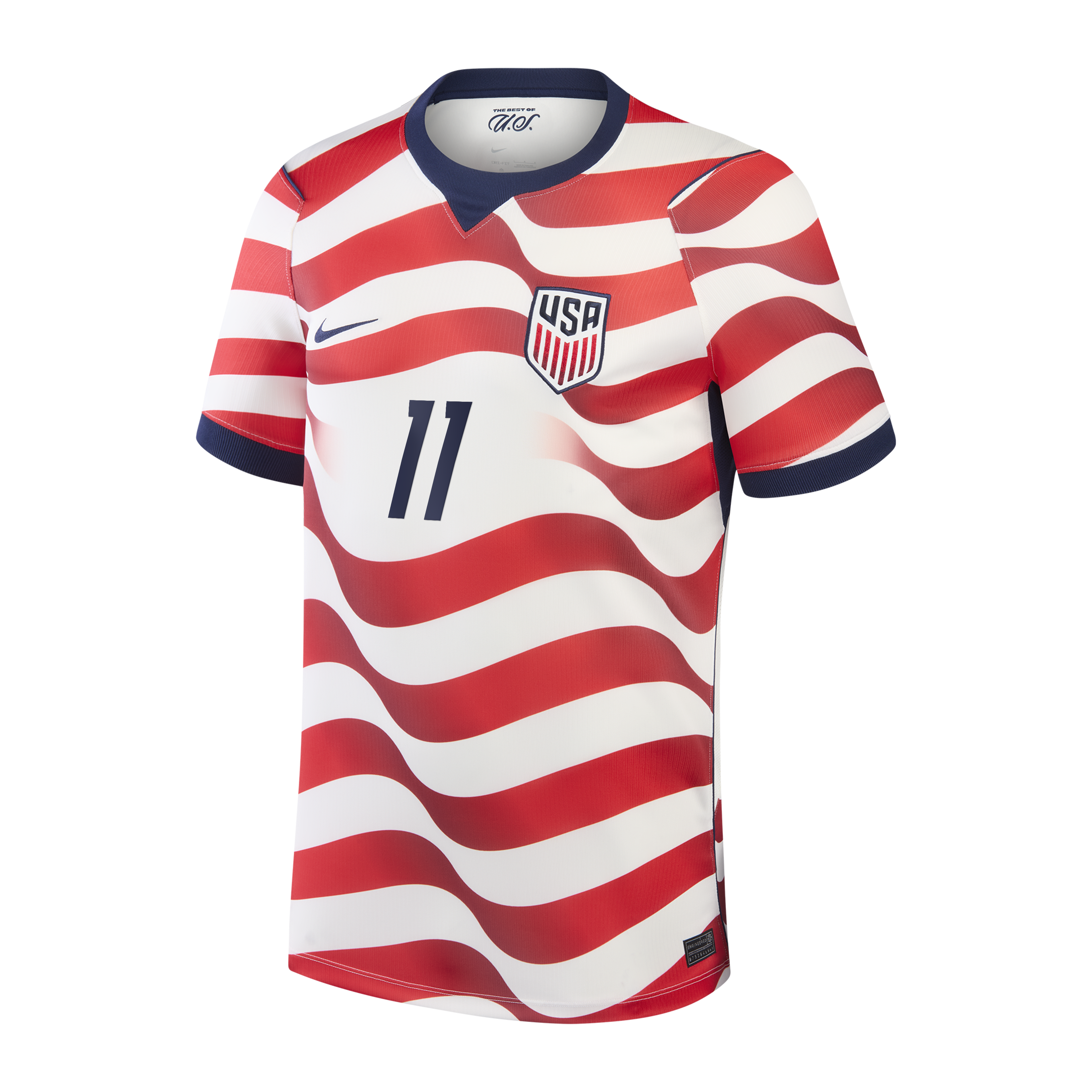 [SJH] Brenden Aaronson USMNT 2026 Home Stadium Replica Jersey - White