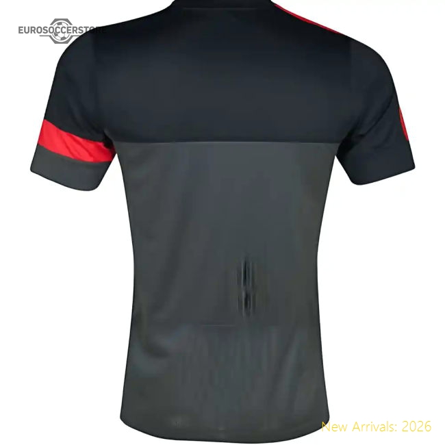 Official 2012-13 Man Utd Nike Training Shirt (black) - Kids - Premium