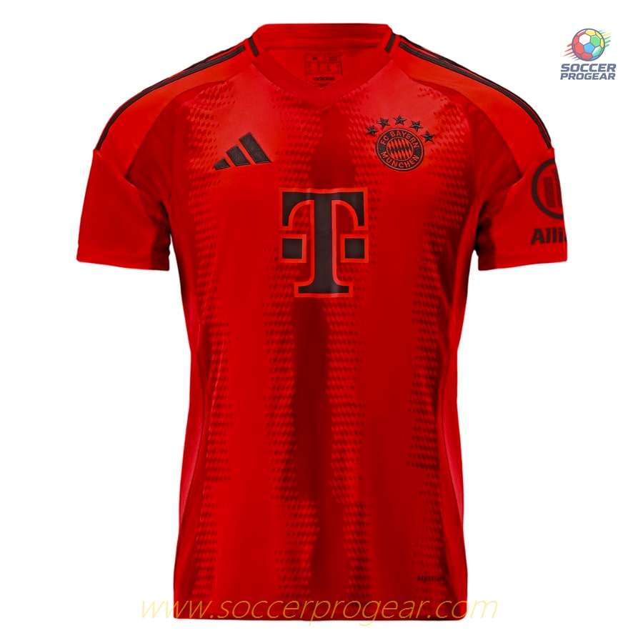 Bayern Munich Children's Edition'sren's Home Football Shirt Team Jersey 2024-2025 Season Kimmich
