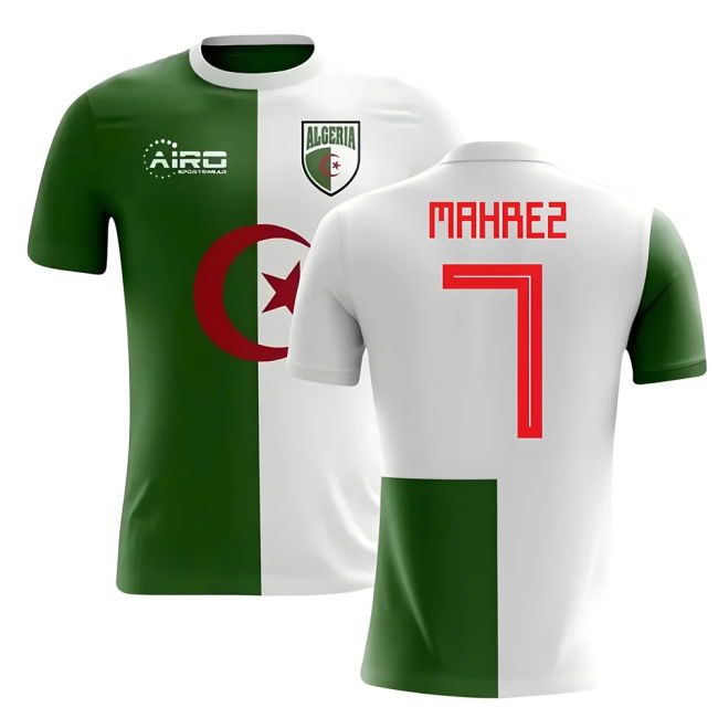 Aero-Dynamic Exclusive-Design 2025-2026 Algeria Home Concept Football
