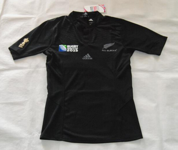 Genuine Official Official Rugby World Cup 2015 Black Shirt