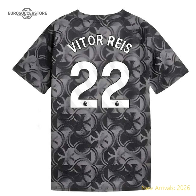 Man City Kids Vitor Reis Safe Jersey Drycell Breathable