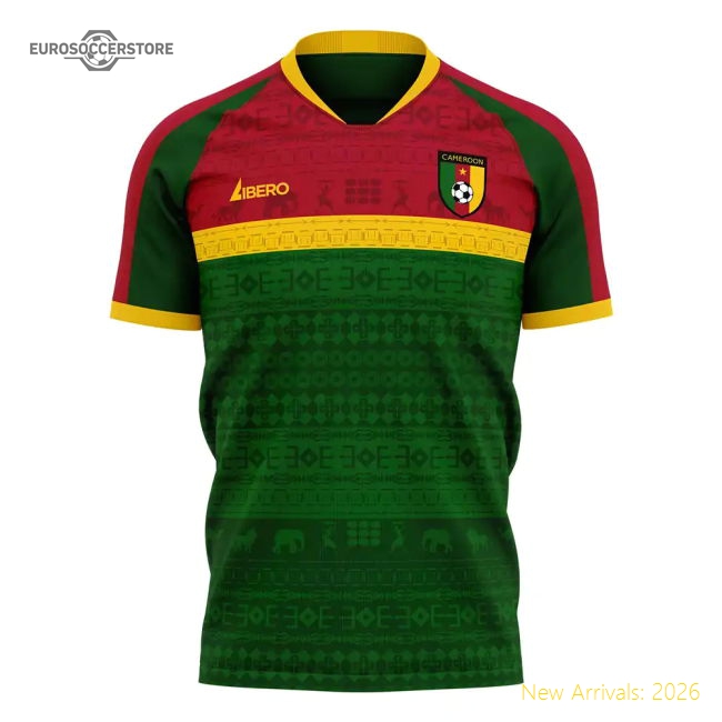 Highperformance Cameroon Concept 20252026 Home Kit Aeroready
