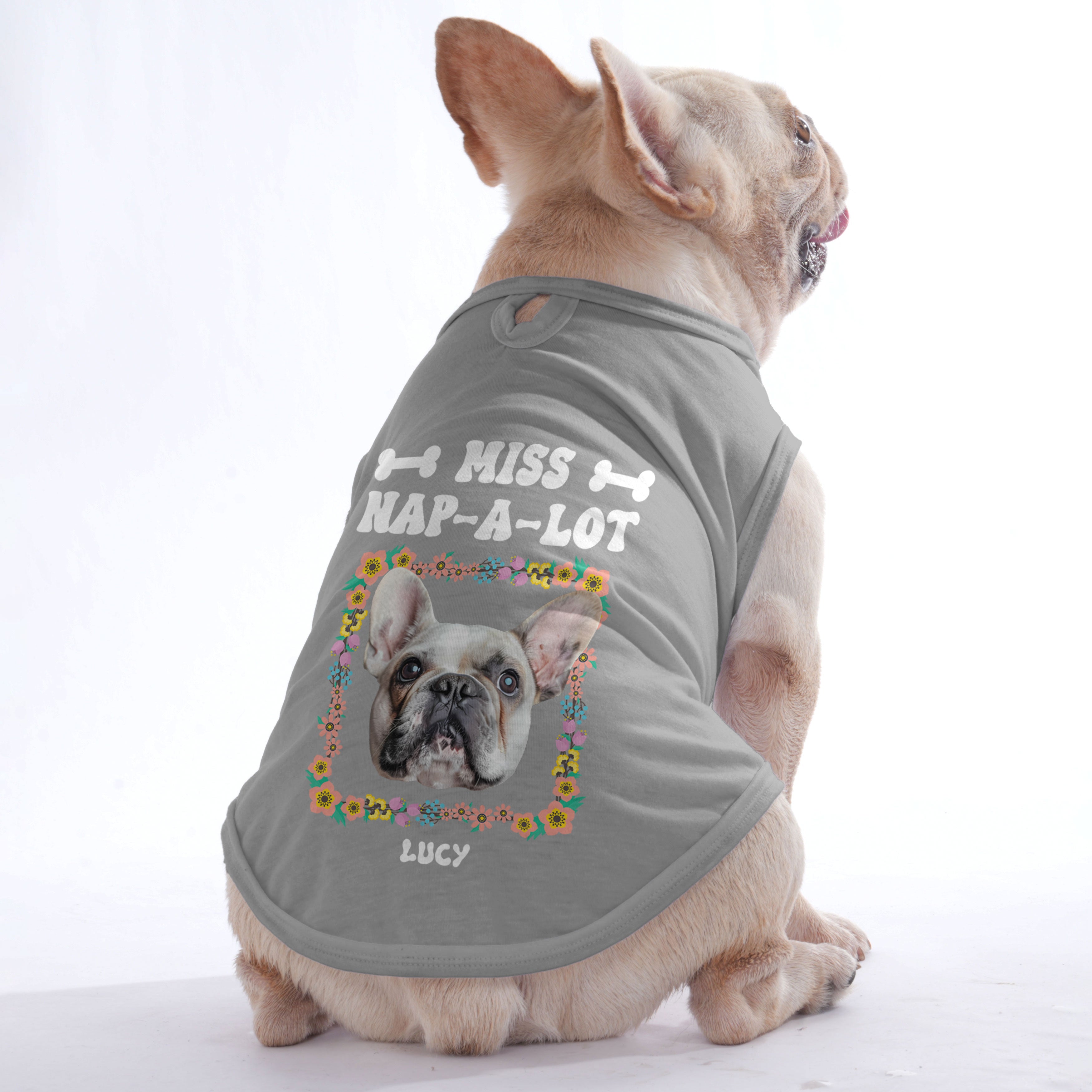 | Custom Dog T-shirt For French Bulldogs Everyday Use | Durable Build