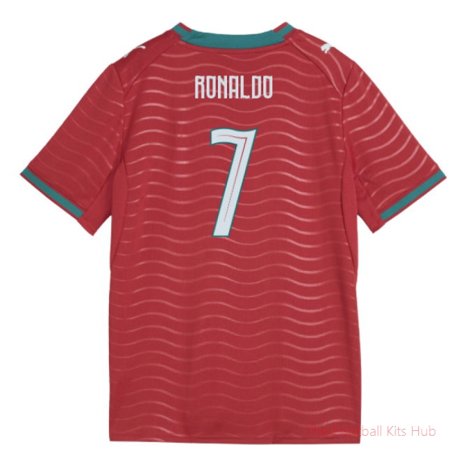 [LK] 2026/27 Portugal Home Shirt (Kids) (Ronaldo 7)