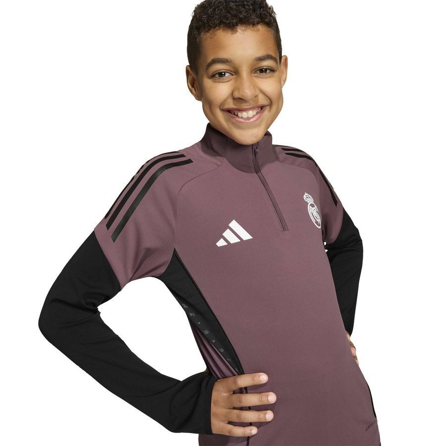 Real Madrid Training Shirt Tiro 25 - Purple/Black Kids