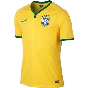 2014 Brazil Home Yellow Jersey KitShirtShort - Official Replica 4849