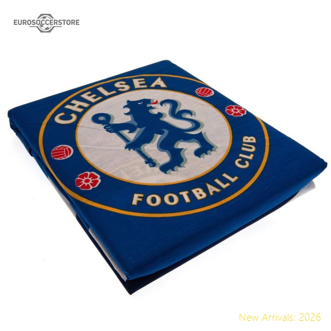 Chelsea Fc Pulse Single Duvet Set Premier League Football Gear