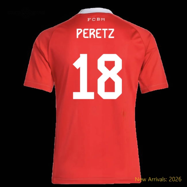 2025-2026 Bayern Munich Third Goalkeeper Shirt (Pure Ruby) - Kids (Peretz 18)