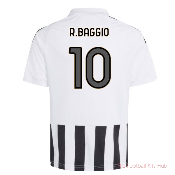 Soccer Juventus 2026-2027 Home Shirt (Kids) (R.Baggio 10)