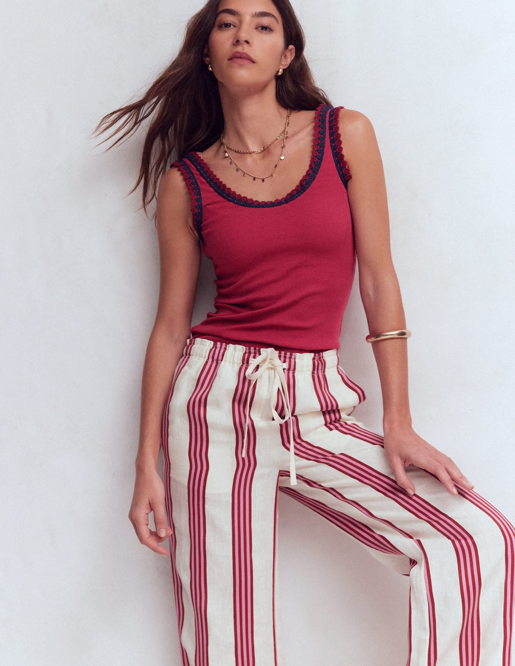 Maddie Trim Detail Vest