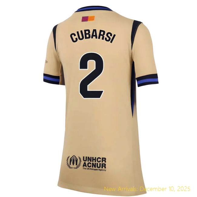 2025-2026 Barcelona Barca Top Grade Away Shirt (Kids) (Cubarsi 2)