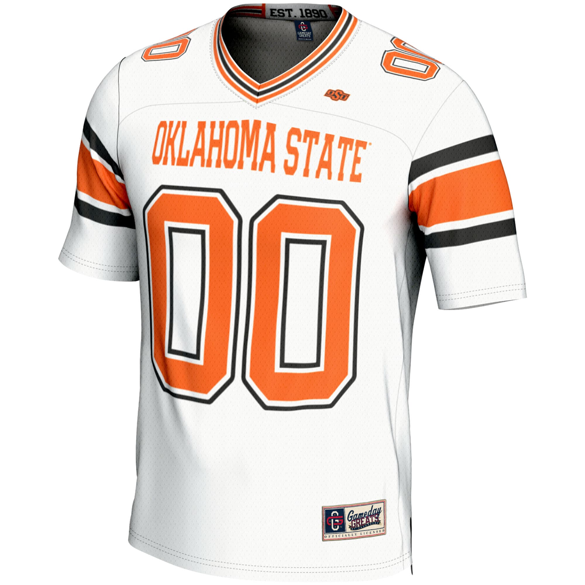 [DDG] Oklahoma State Cowboys GameDay Greats Youth NIL Pick-A-Player Football Jersey - White