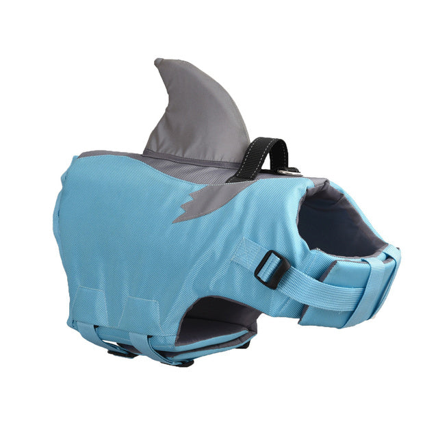 French Bulldog Frenchie Shark Life Vest Summer Reflective Swimwear Durable Dog Item