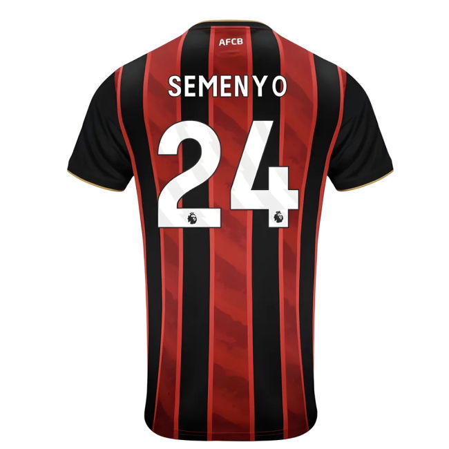 High Performance Licensed Bournemouth Bournemouth Home Shirt Semen...