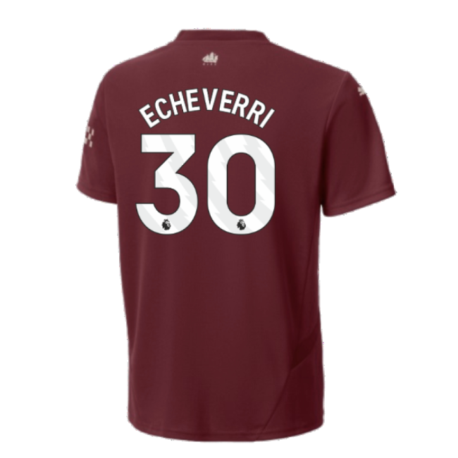 Man City Authentic 2024-2025 Man City Third Mini Kit (Echeverri 30)