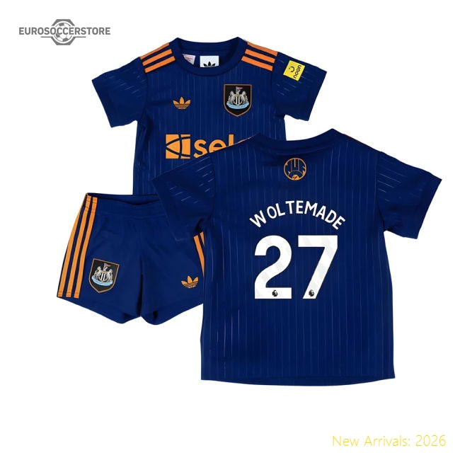 Newcastle Third Baby Kit 2025-2026 Stadium Wear Jersey