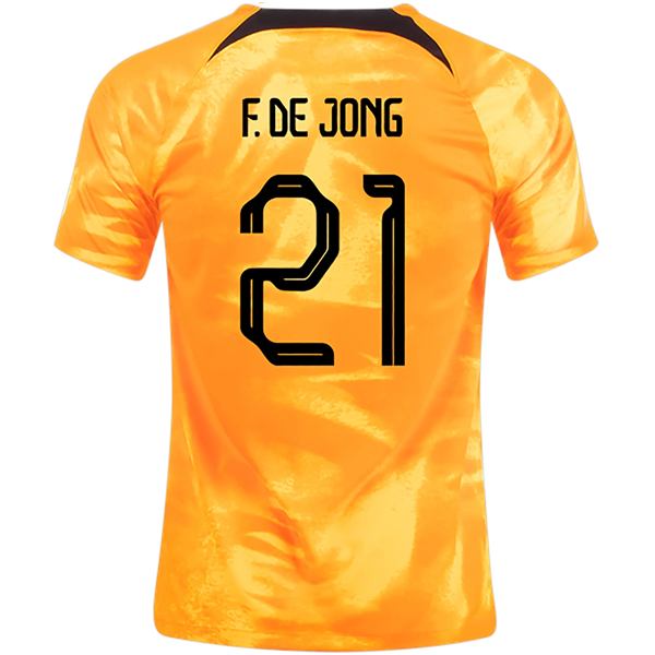 Netherlands 2022-2023 Season Home Shirt –  Player Version S