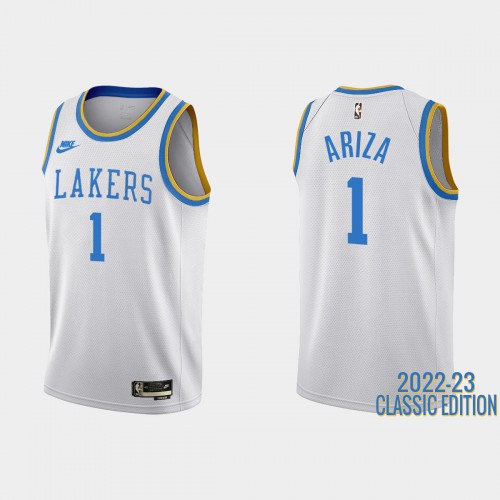 Lakers White Angeles Lakers #1 Nike Jersey - Great Value Basketball Jersey
