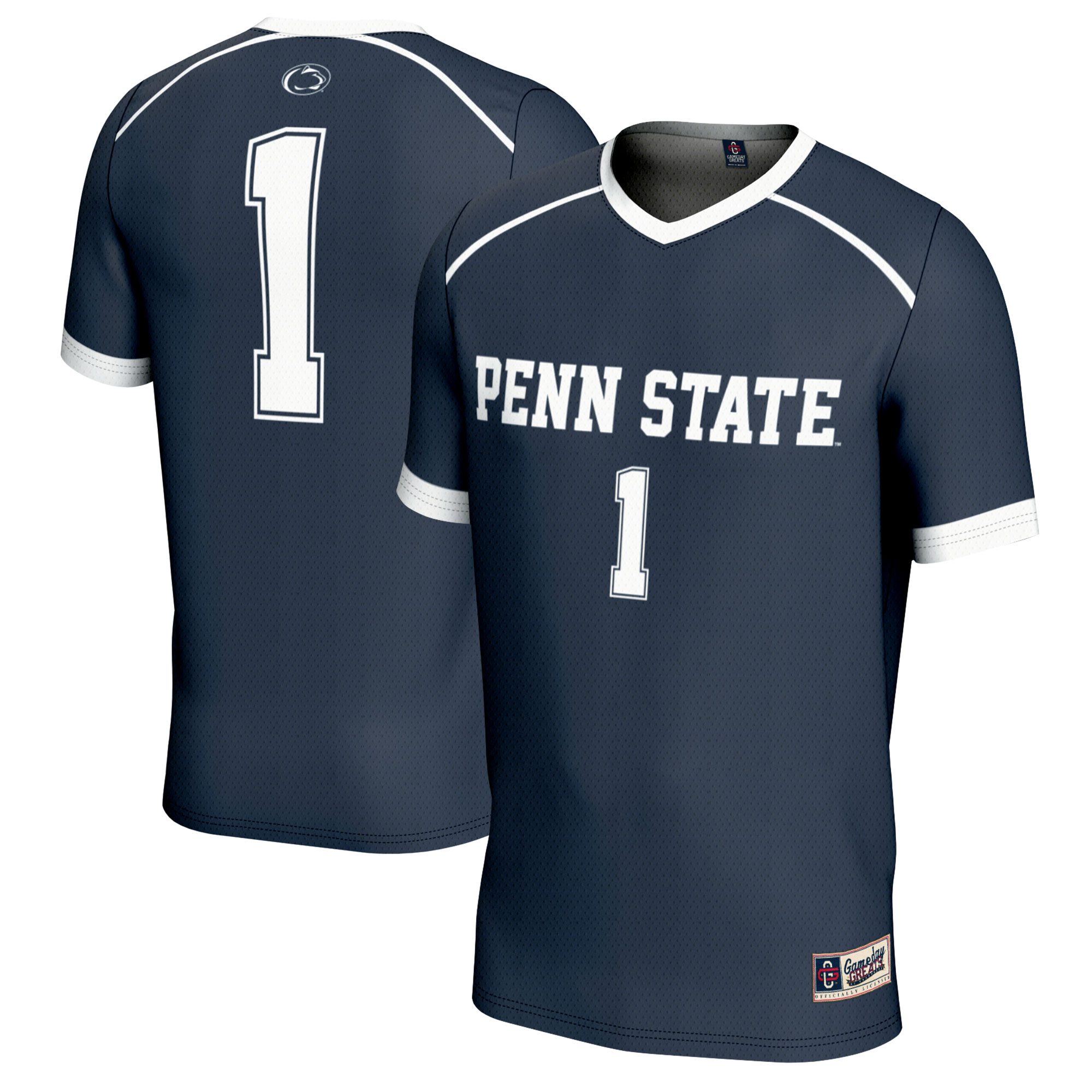[DDG] Penn State Nittany Lions GameDay Greats Youth Women's Lacrosse Lightweight Fashion Jersey - Navy