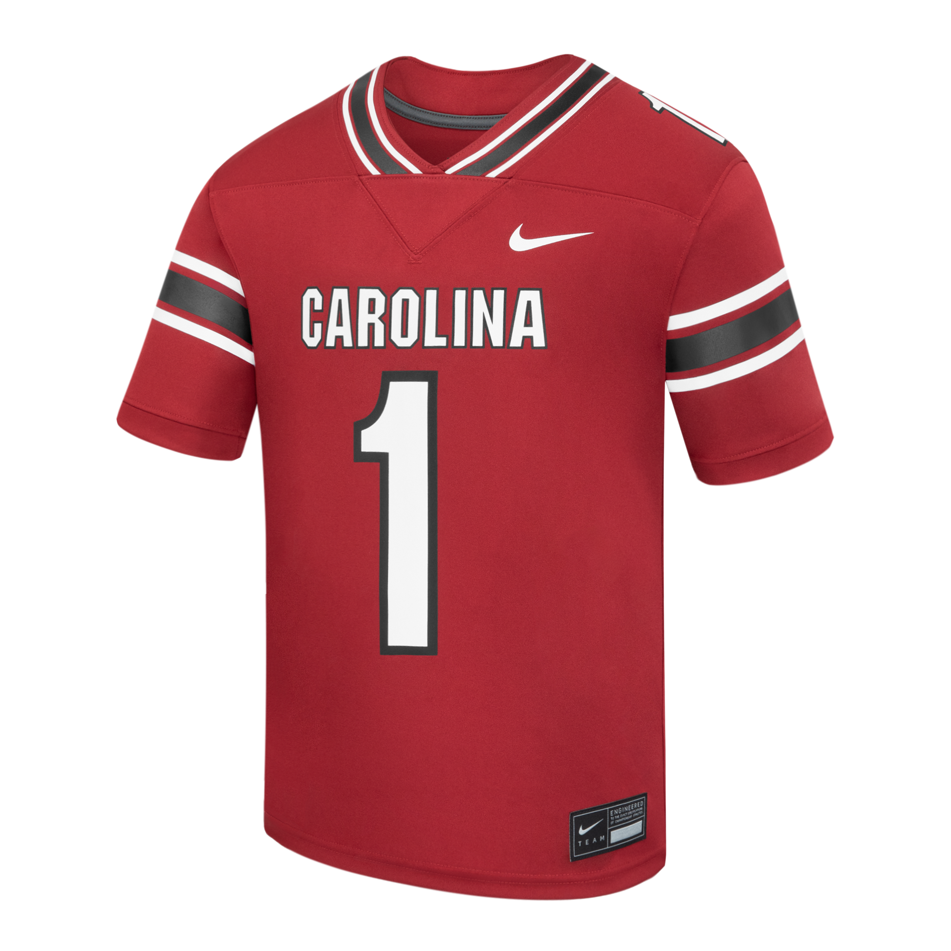 #1 South Carolina Gamecocks Preschool Home Replica Football Jersey - Garnet