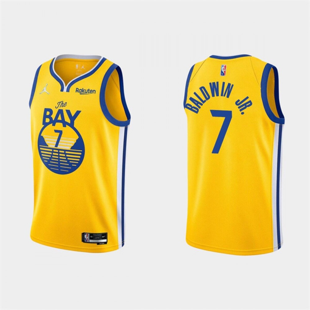 Performance 7 Golden State Warriors Jersey Yellow - - Fan Favorite