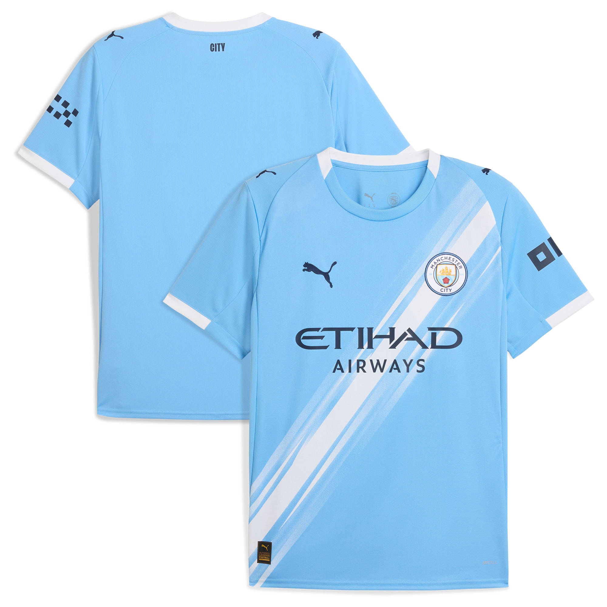 Man City Men's 2025 Elite Replica Jersey - Official Jersey - Limited Stock