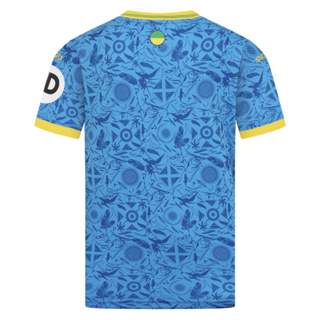 Wolves Football Club Sleek Third Football Shirt (Kids)