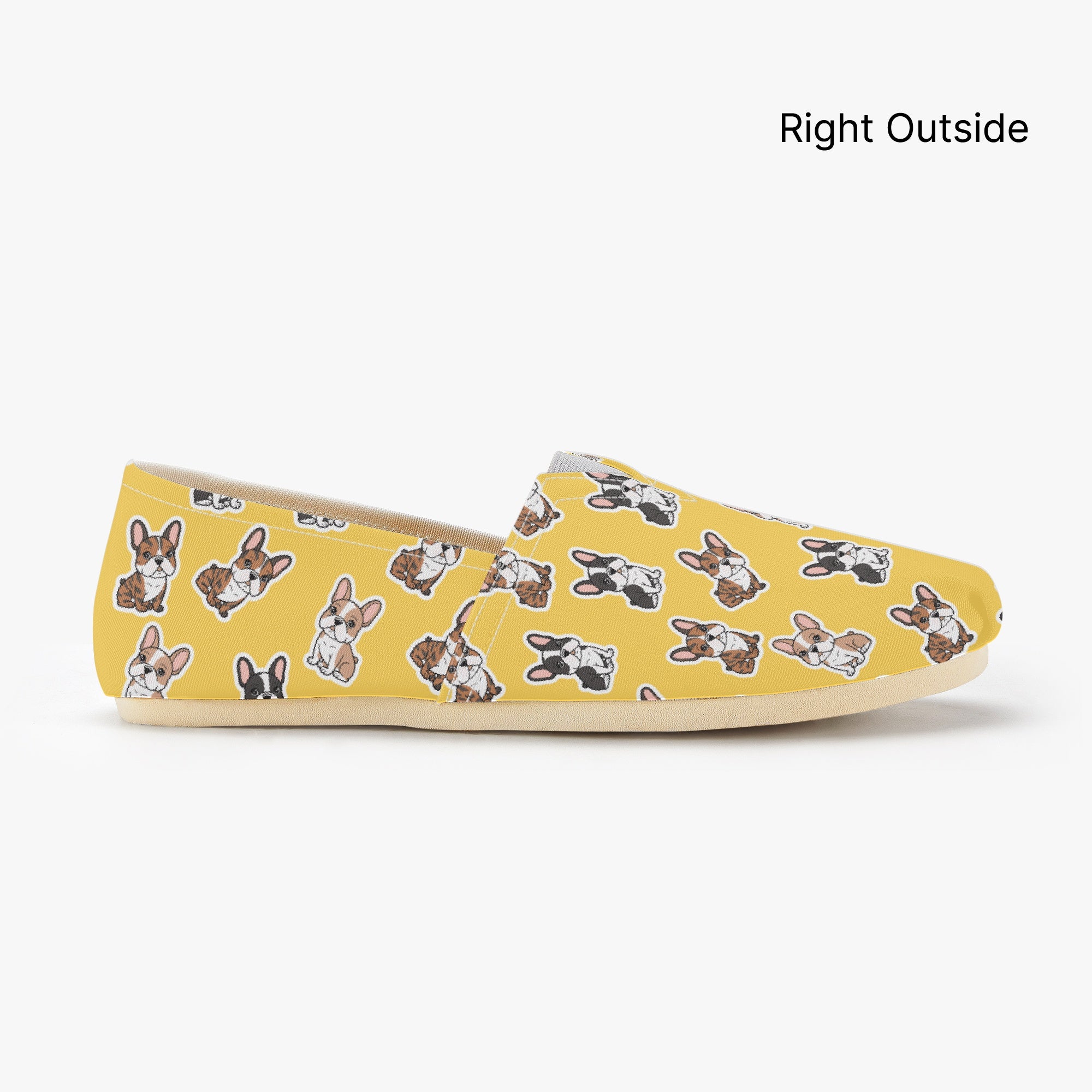 Everyday Alfie - Premium Casual Canvas Shoes For Frenchie Fans