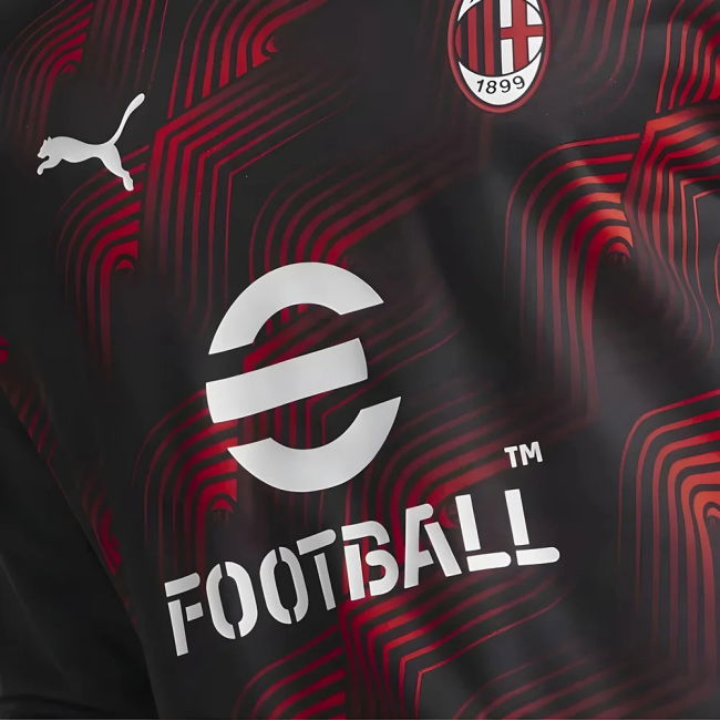 Superior Rossoneri Practice Shirt F. Tomori #23 Official Merchan (v8)