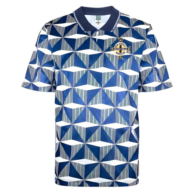 Northern Ireland 1990 Away Shirt Official Holland Netherlands