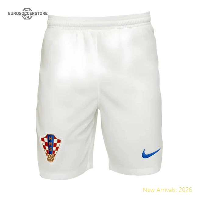 Croatia 2022-2023 Home Shorts - High-performance Breathable