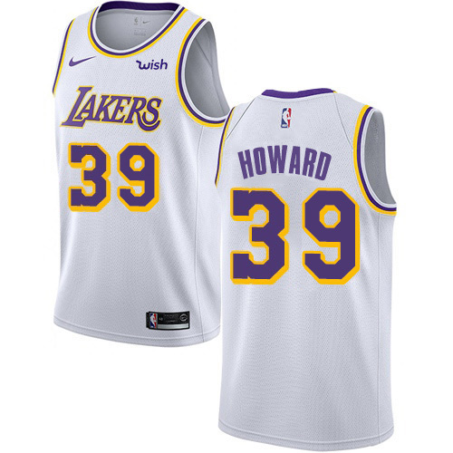 LAL White Nike A. Lakers #39 NBA Jersey Quality Premium Quality