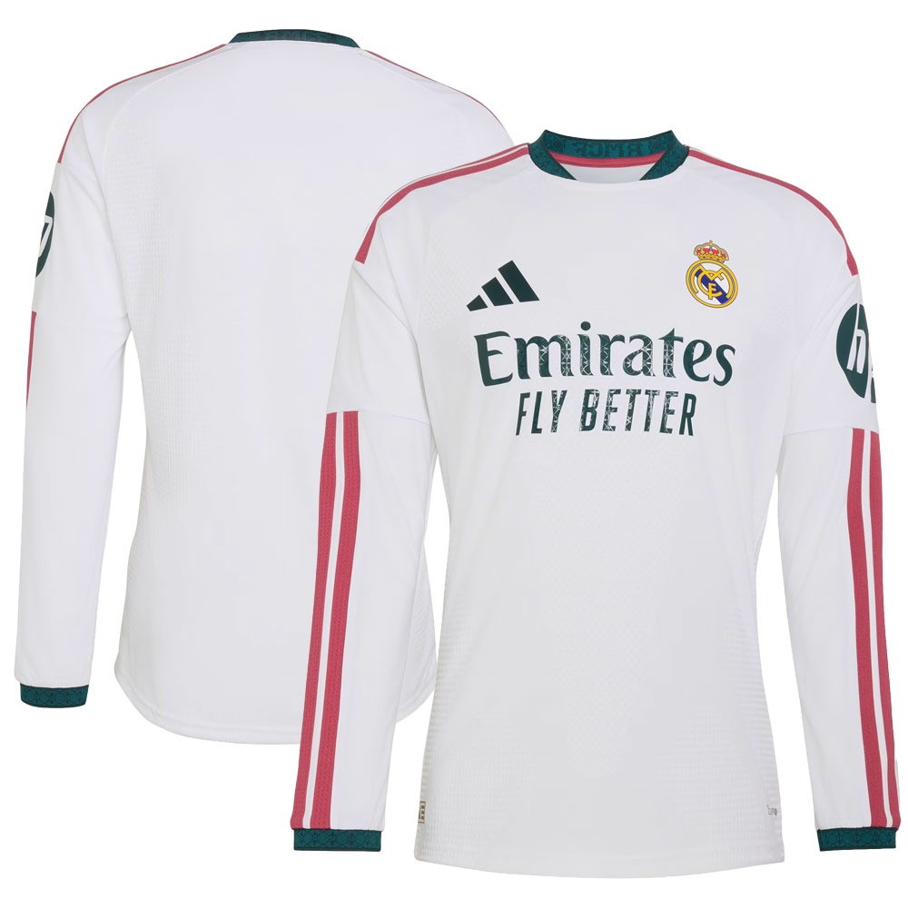 [LK] Long Sleeve Player Edition Real Madrid Home Uniform 26/27