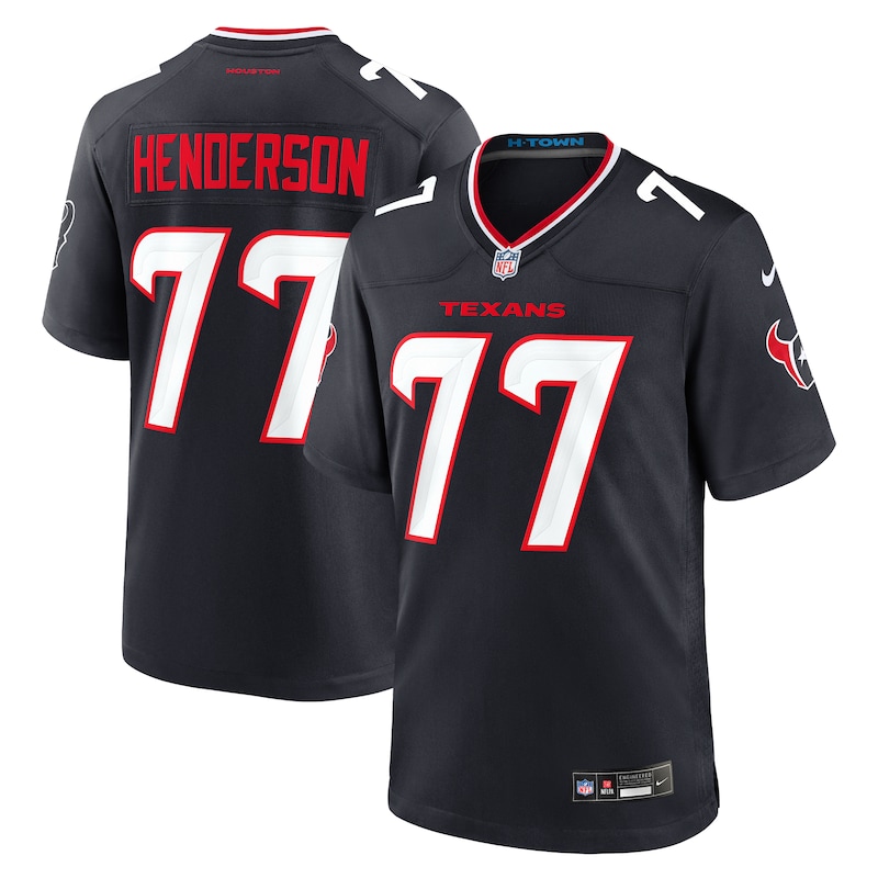 None LaDarius Henderson Star Player HOU Texans Affordable Jersey