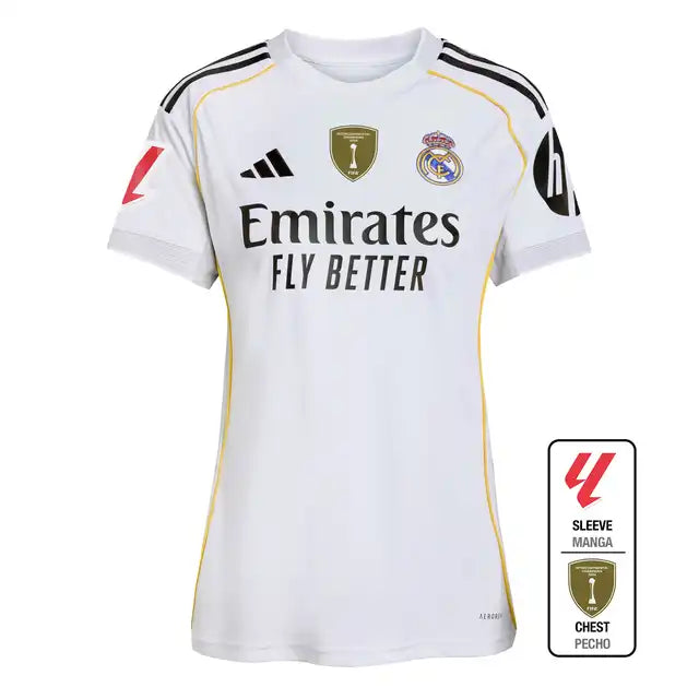 Women's Real Madrid Third Home Soccer Jersey 2025/26 Authentic Kit