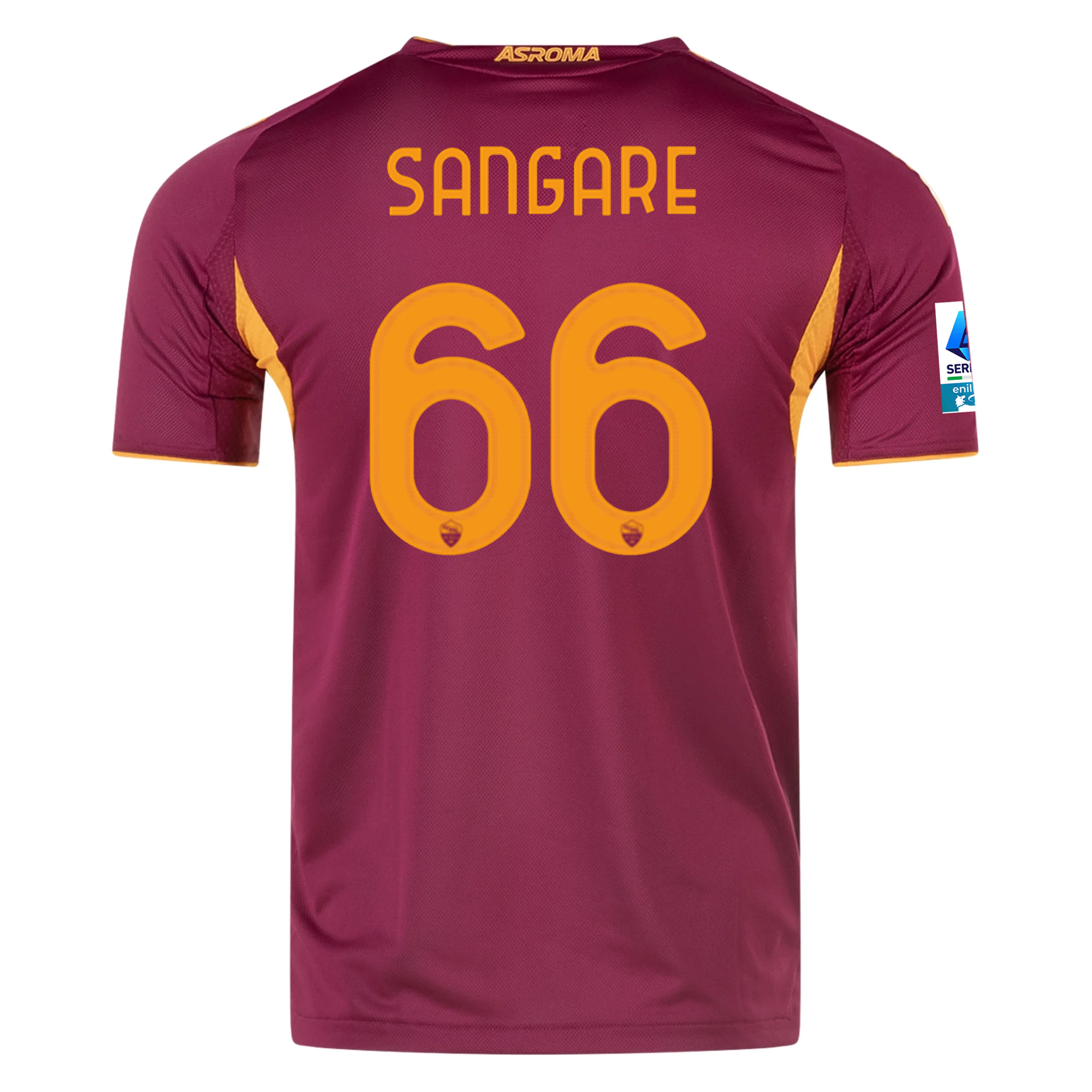 AS Roma Patch 2025-2026 Ser Home Jersey – Authentic Shirt