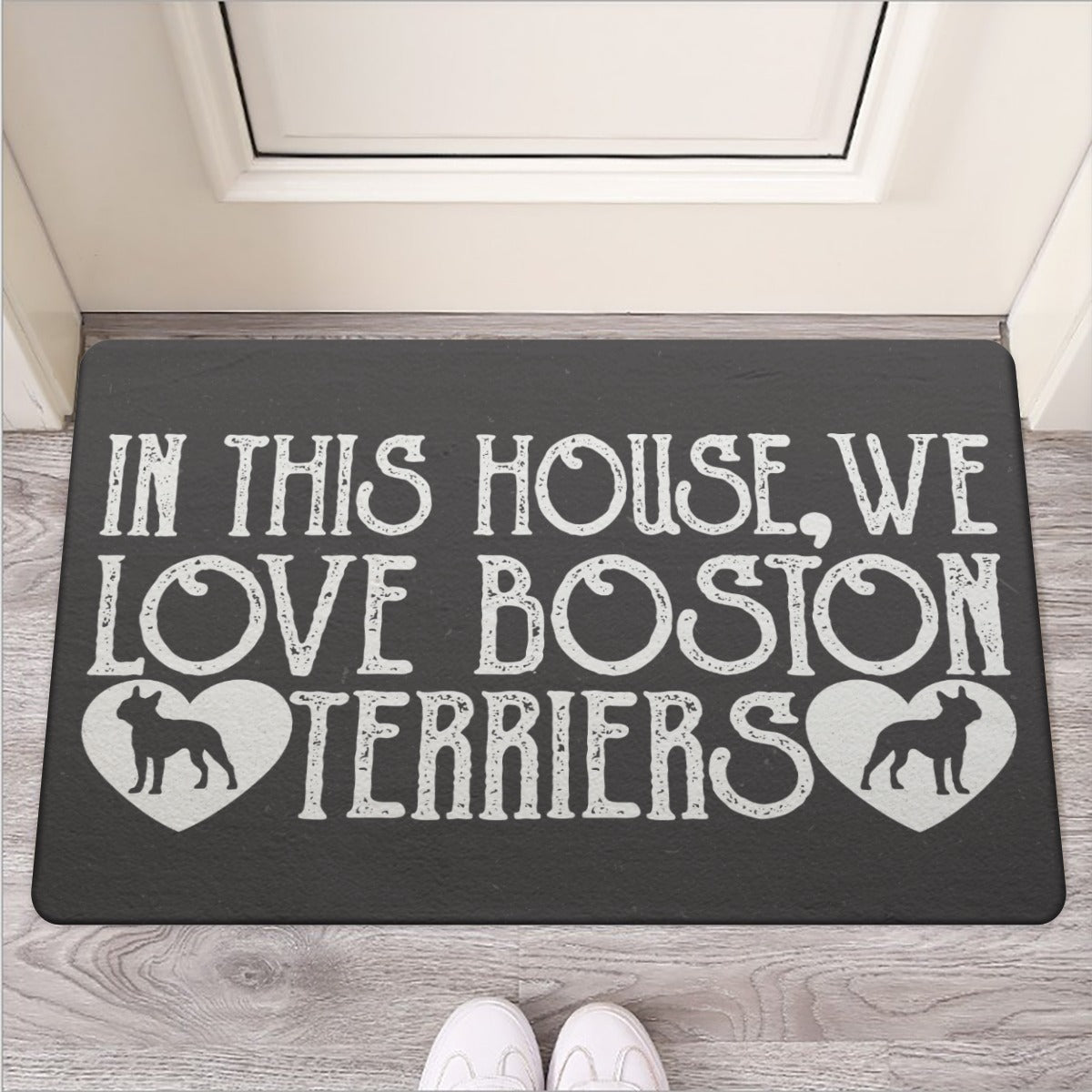 - Vet-recommended Door Mat For Boston Terrier Lovers For French Bulldogs