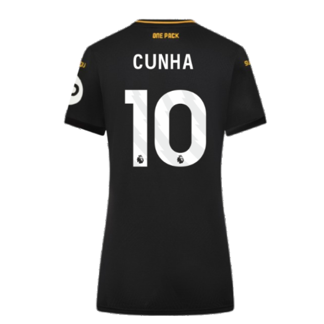 Wolves Wolves Away Shirt Womens Cunha #10 High Performance Committ...