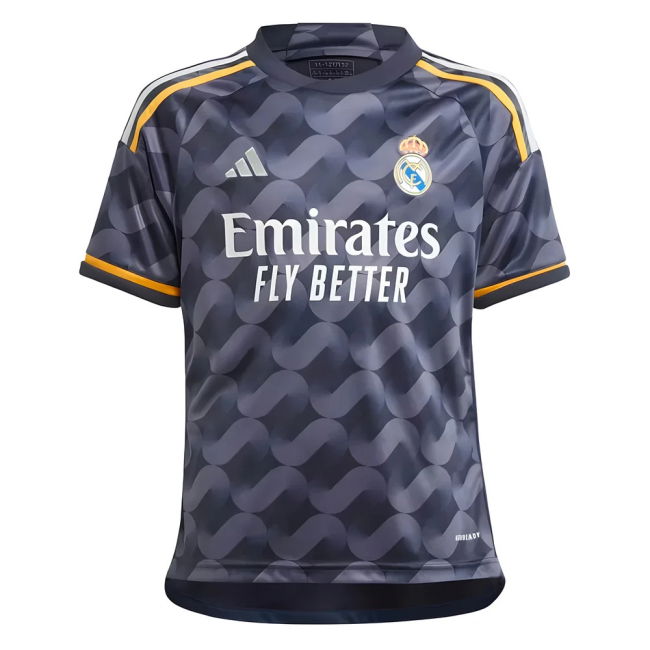 Kids Real Madrid Team Traditional Away Match Shirt