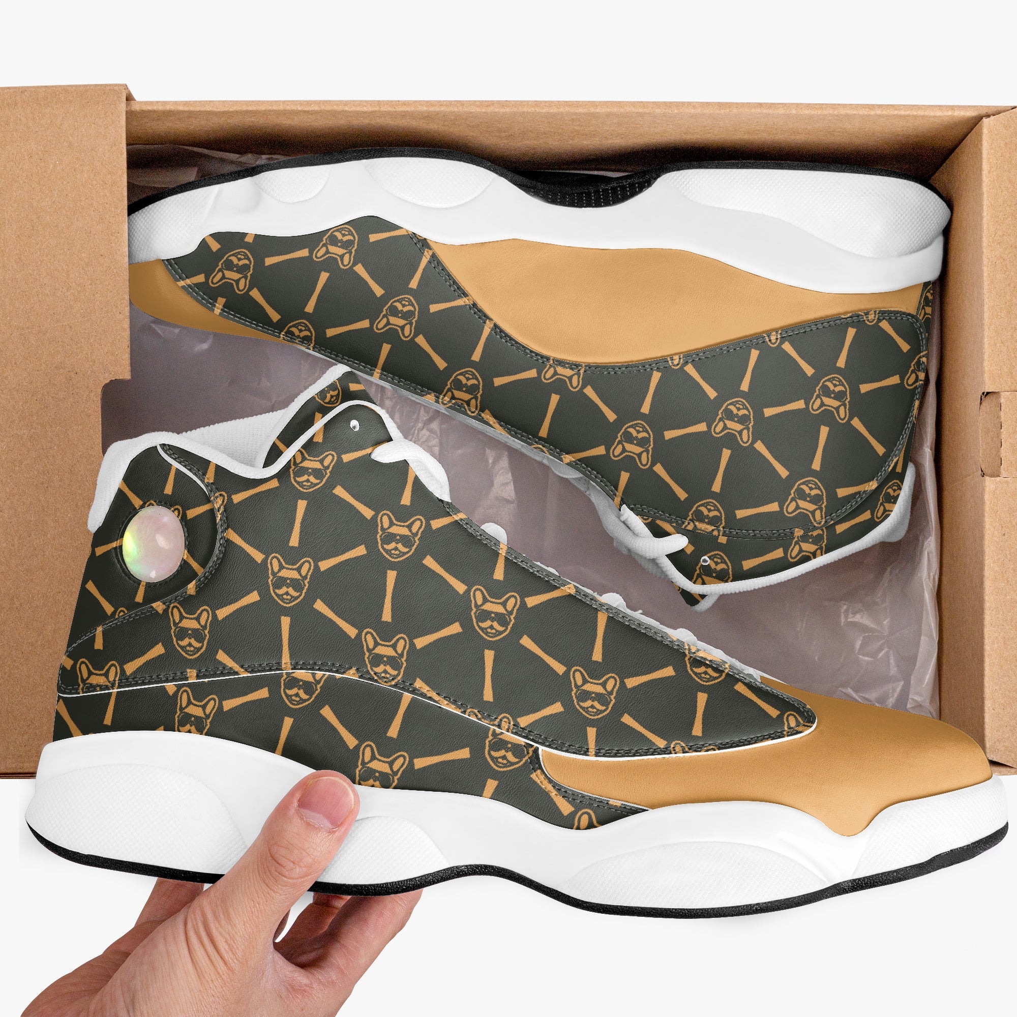 Fashion-Forward Comfortable Pickles - Basketball Sneakers as a Gift