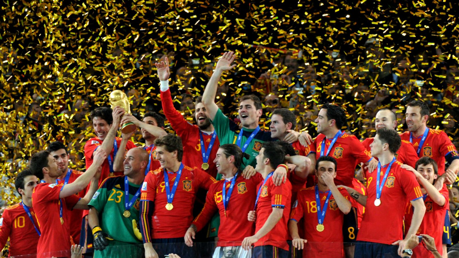 Spain 2010 World Cup Champions