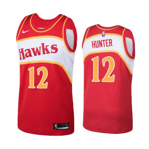 ATL Red Nike A. Hawks #12 NBA Jersey NBA Fan Apparel Game Day Wear
