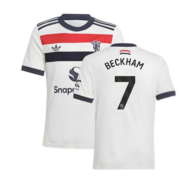 Beckham 7 Man Utd First Team Supporter Kit - Kids Version
