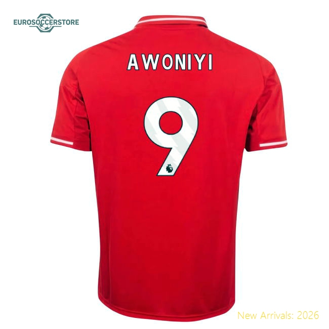 2025-2026 Football Team Kids Premium Jersey Awoniyi Climacool