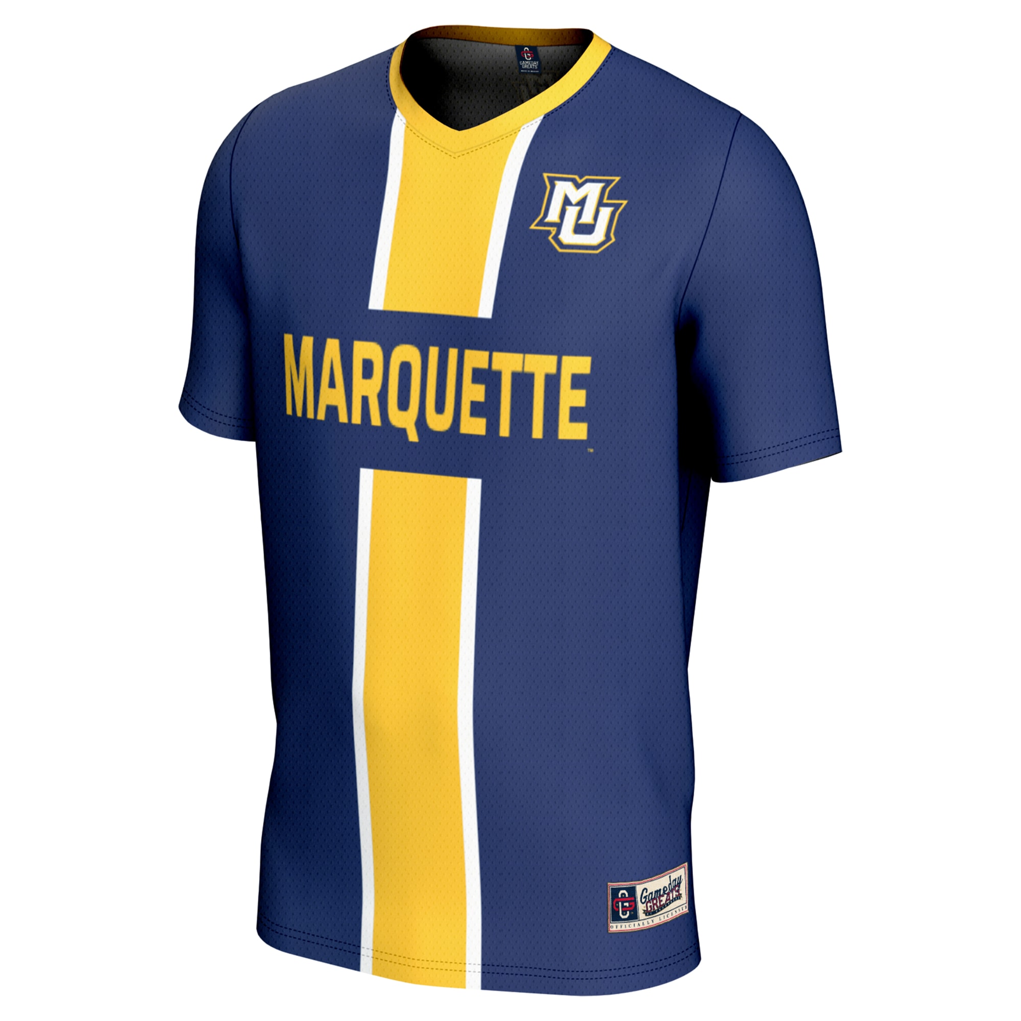 [SJH] Marquette Golden Eagles GameDay Greats Youth NIL Pick-A-Player Soccer Jersey - Blue