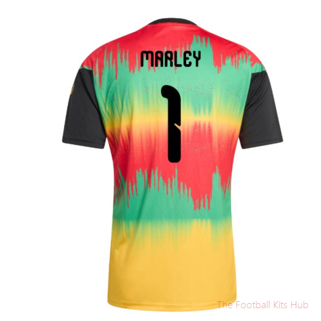 [JED] 2026/27 Jamaica Pre-Match Shirt (Bold Gold) (Marley 1)